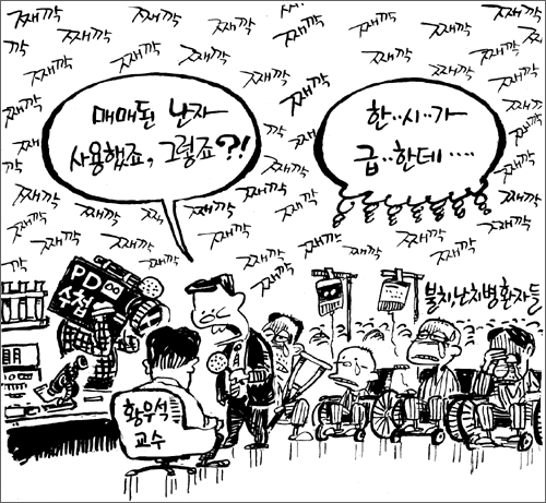 조선일보 만평 2005-11-22